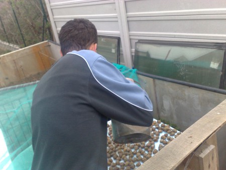 Borko dáva vodičku a papaničku